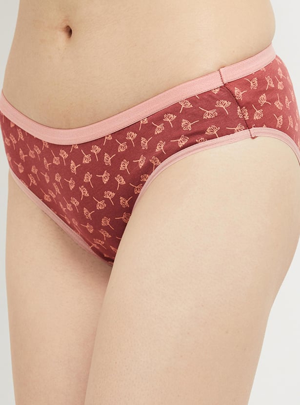 Women Printed Hipster Panties - Pack of 3