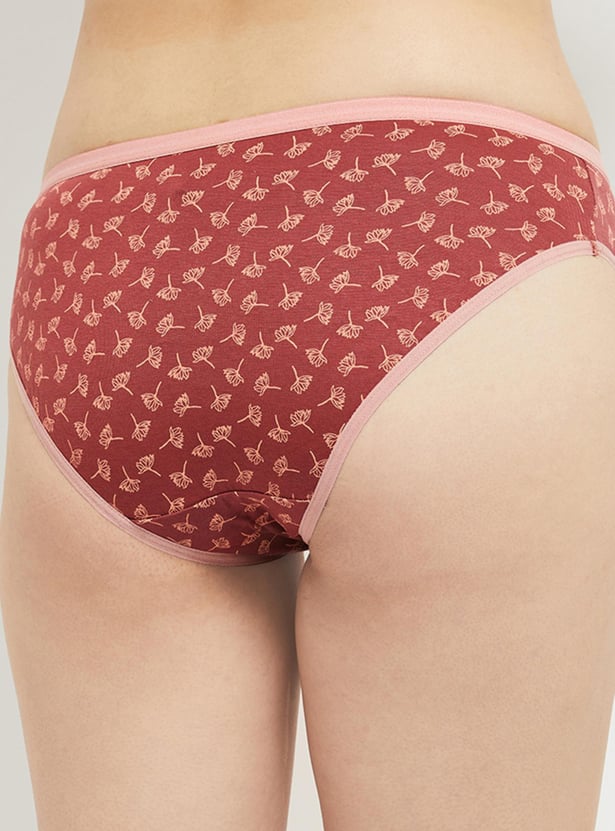 Women Printed Hipster Panties - Pack of 3