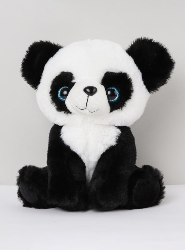 Patterned Panda Soft Toy