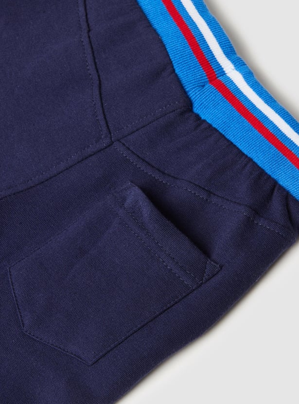 Boys Printed Joggers - Pack of 2