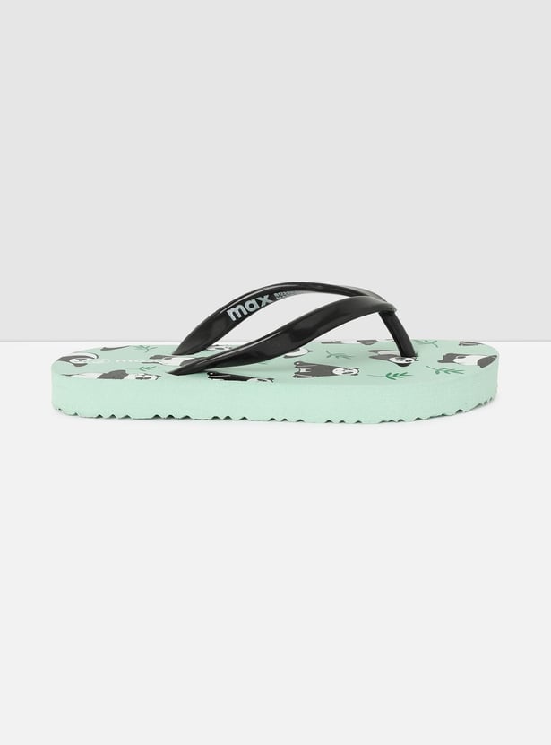 Girls Printed Flip Flops