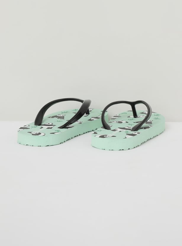 Girls Printed Flip Flops