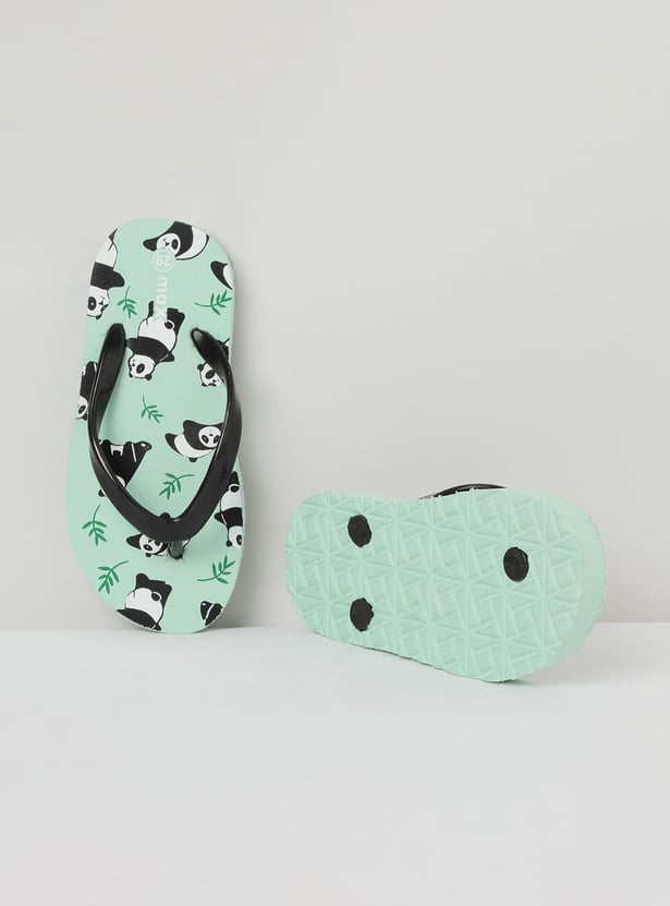 Girls Printed Flip Flops