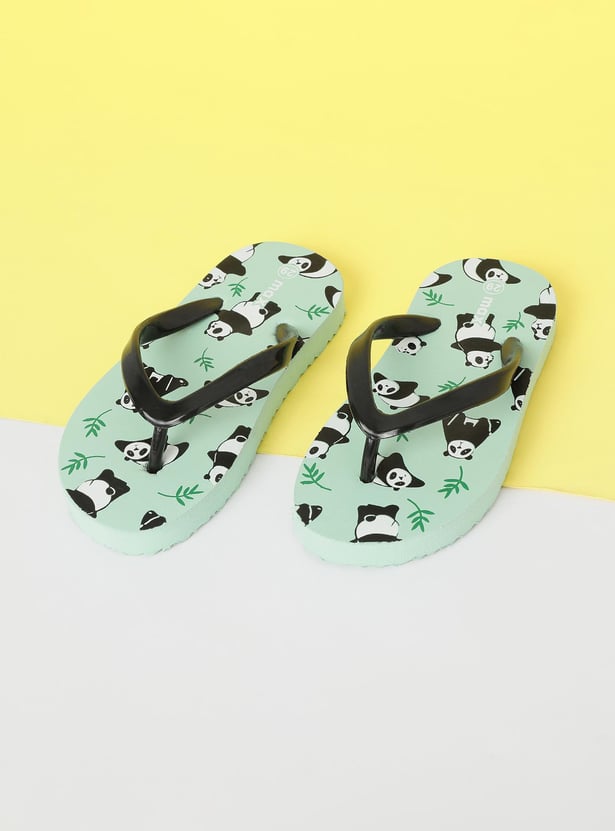 Girls Printed Flip Flops