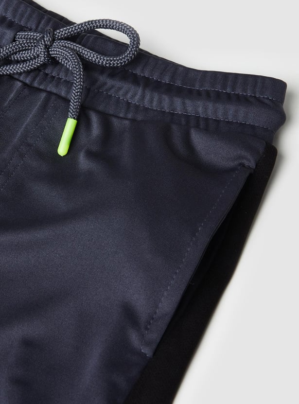 Boys Solid Elasticated Shorts