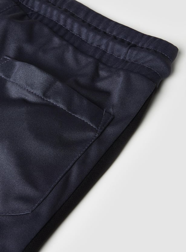 Boys Solid Elasticated Shorts