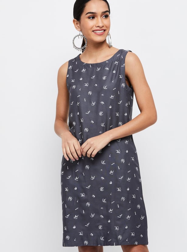Women Printed Shift Dress