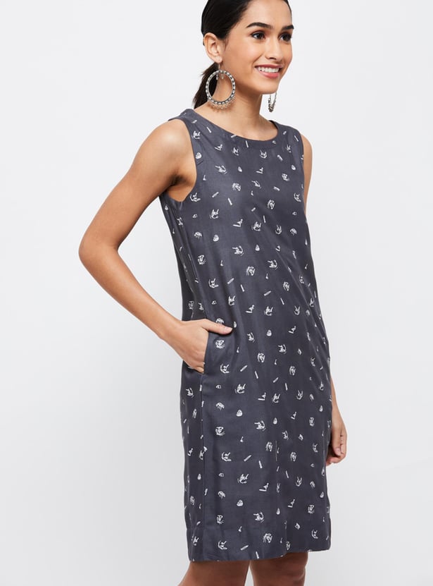 Women Printed Shift Dress