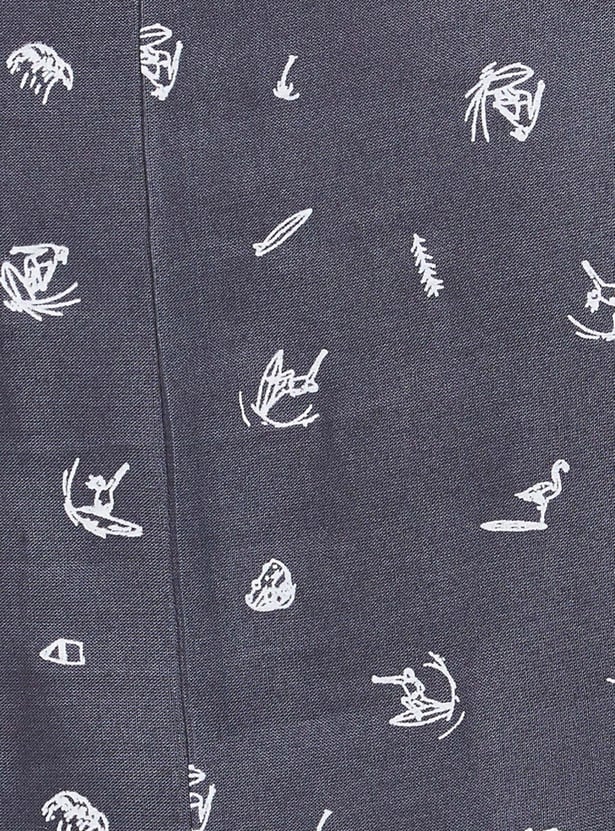 Women Printed Shift Dress