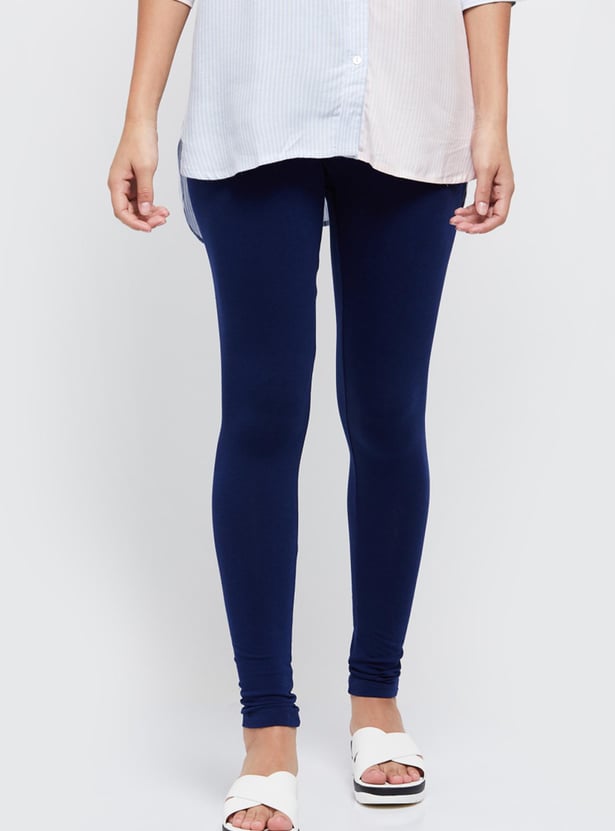 Women Solid Leggings