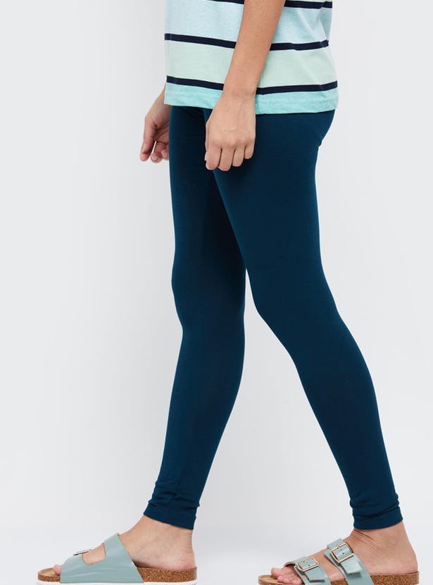 Women Solid Leggings
