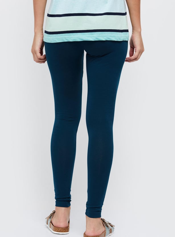 Women Solid Leggings