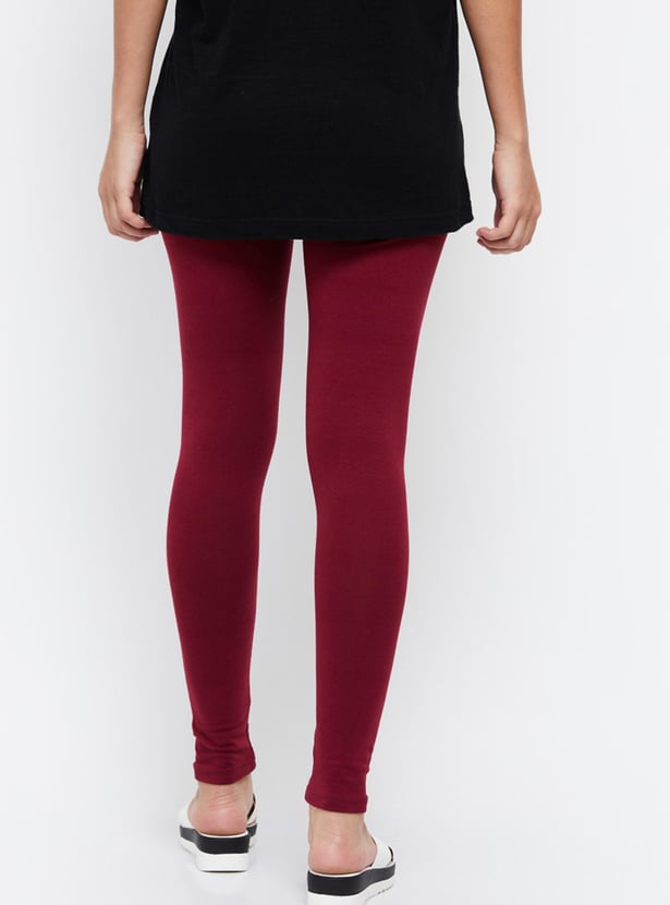Women Solid Leggings