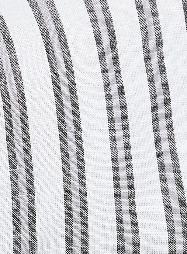 Women Striped Shirt Dress 