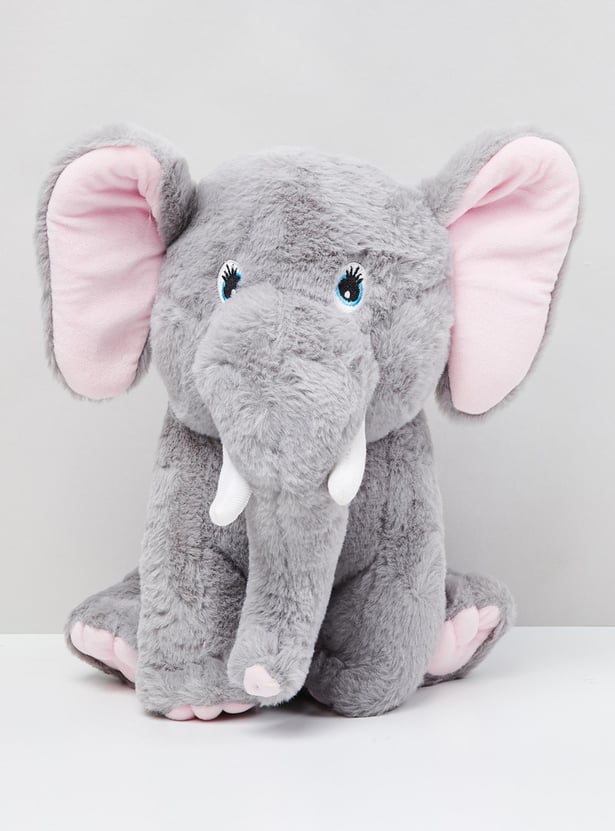 MAX Kids Textured Elephant Soft Toy