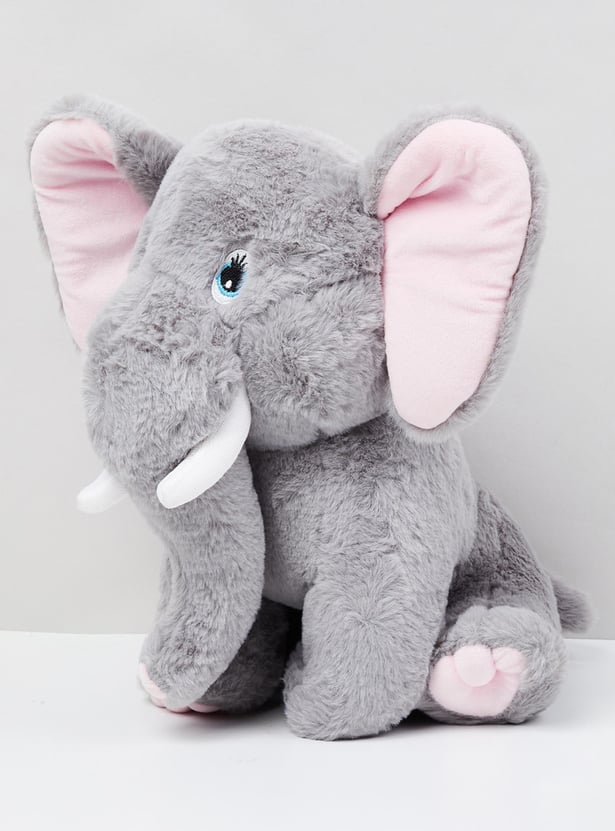 MAX Kids Textured Elephant Soft Toy