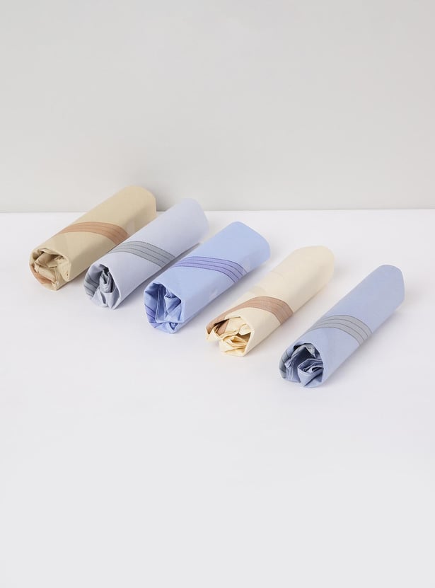 Men Printed Handkerchief - Pack of 5