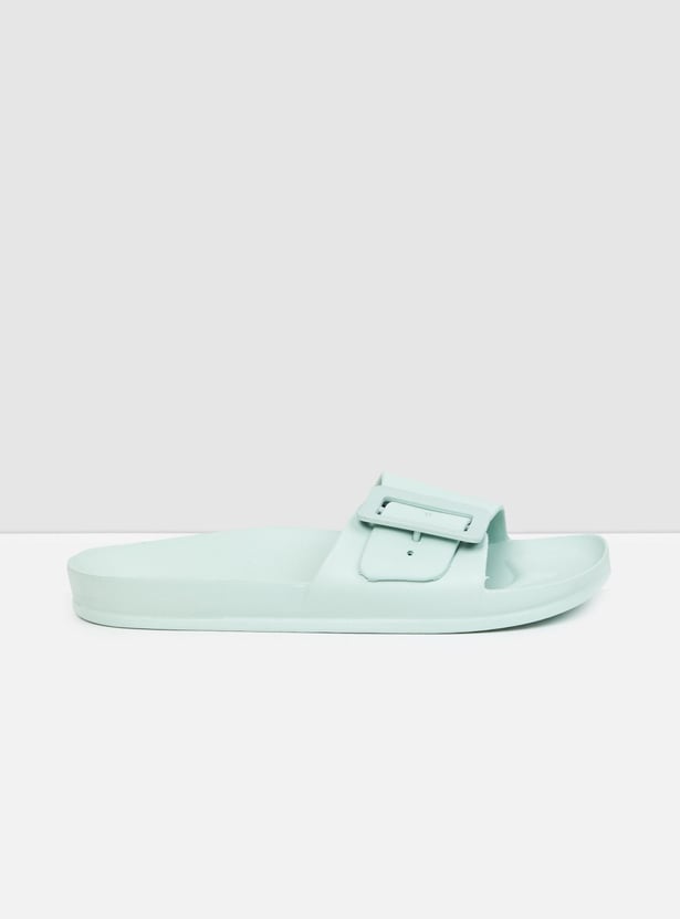 Women Solid Sliders
