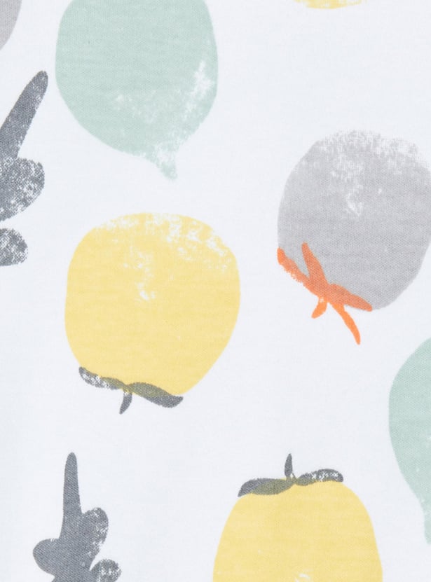 Boys Printed Bodysuit- Pack of 4