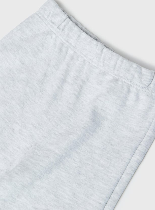 Girls Printed T-shirt With Pyjamas