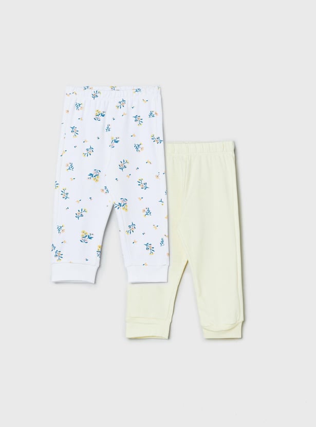 Girls Printed Pyjamas - Pack of 2