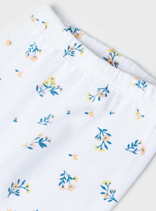 Girls Printed Pyjamas - Pack of 2