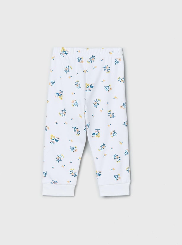Girls Printed Pyjamas - Pack of 2