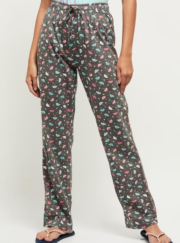 Women Printed Regular Fit Pyjamas
