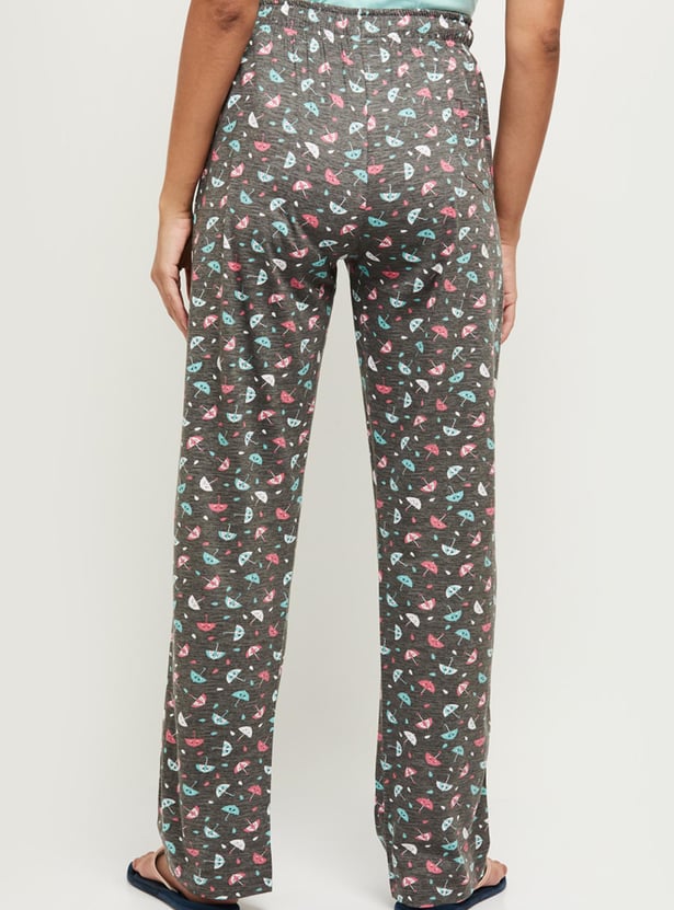 Women Printed Regular Fit Pyjamas
