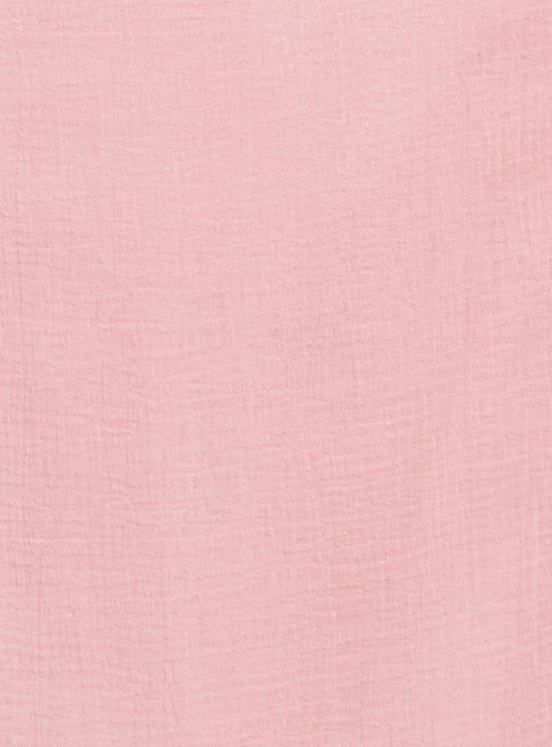 Women Cotton Printed Straight Kurta with Palazzos and Dupatta