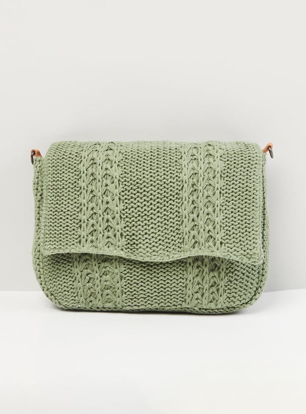 Women Textured Sling Bag