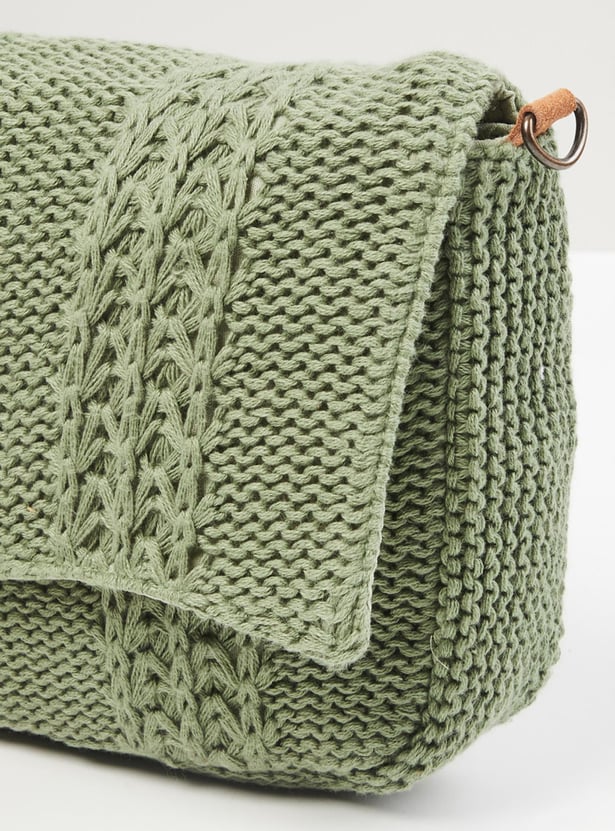 Women Textured Sling Bag
