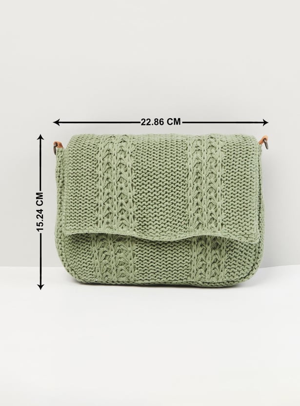Women Textured Sling Bag