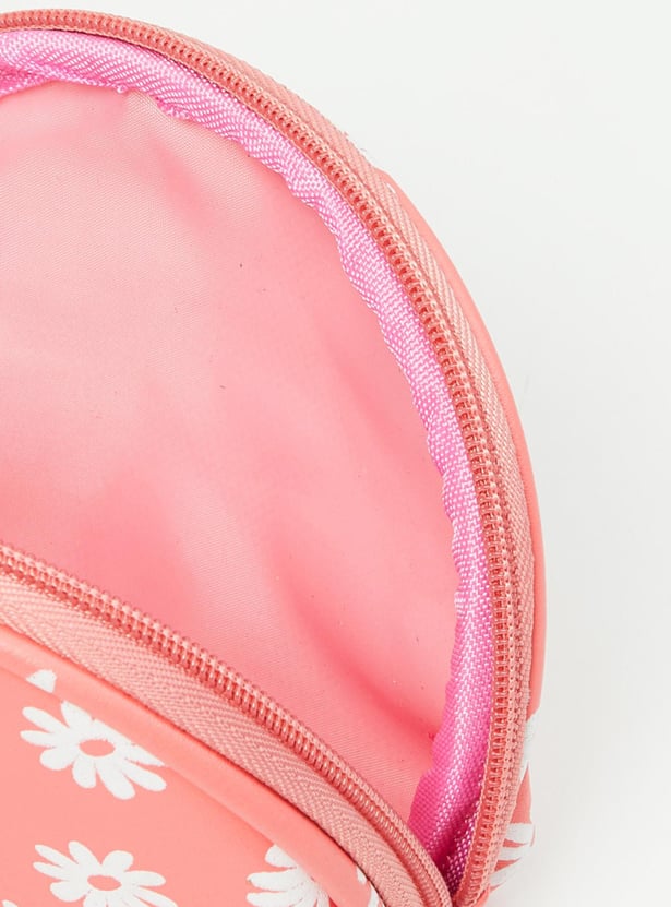 MAX Women Printed Zip-Closure Pouch - Set of 3