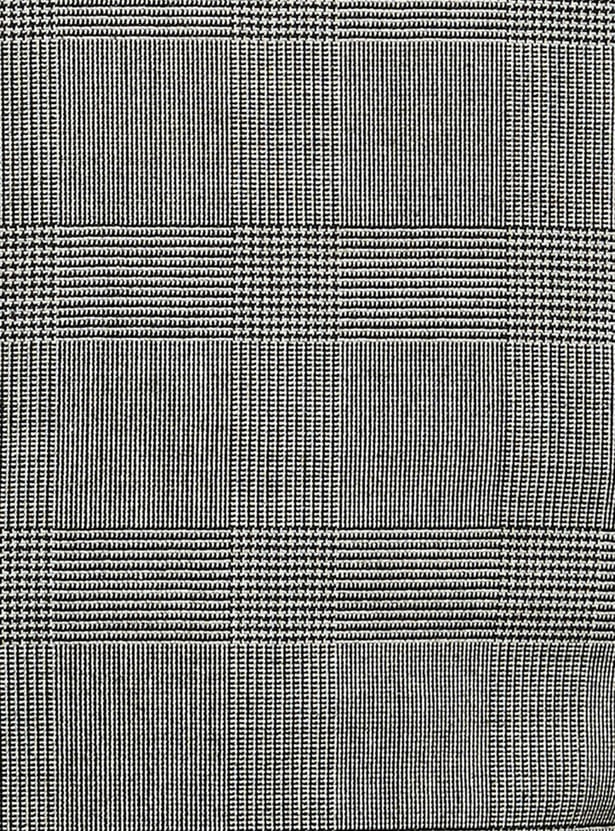 Men Checked Slim Fit Formal Trousers