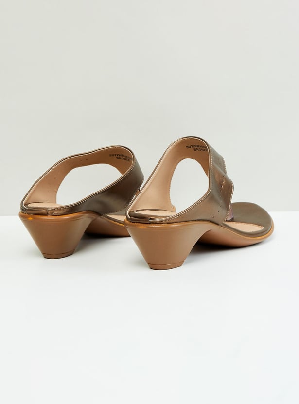 Women Solid Block Heels