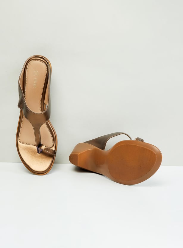 Women Solid Block Heels