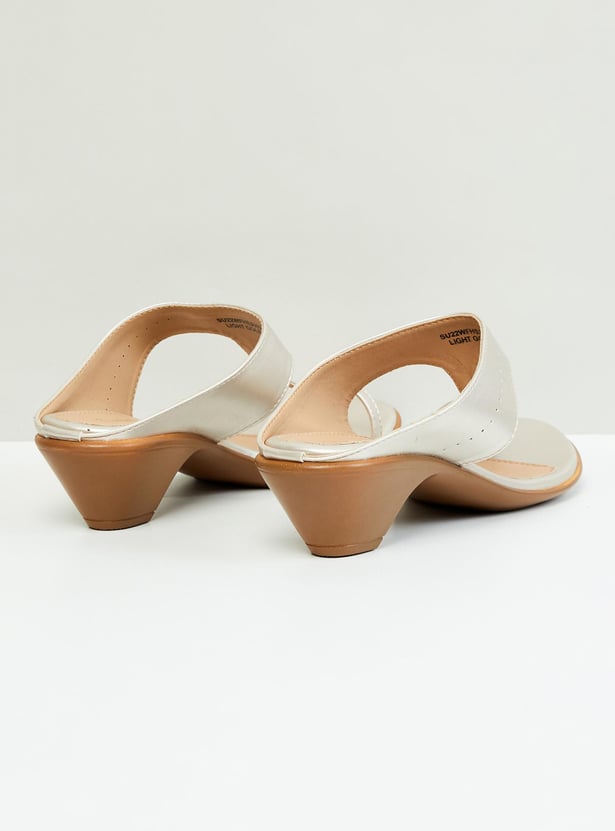 Women Solid Block Heels
