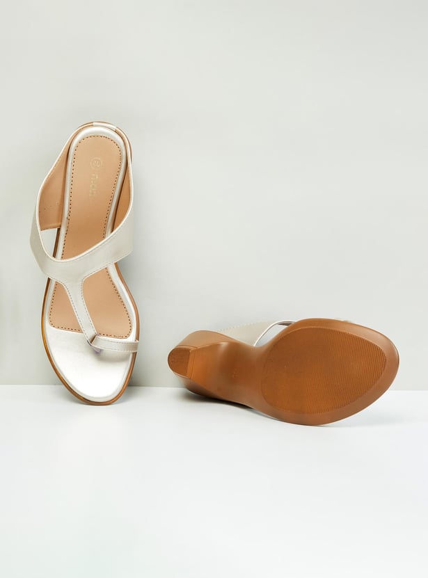 Women Solid Block Heels