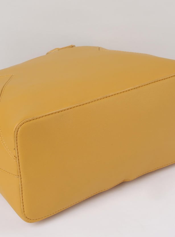 Women Solid Tote Bag