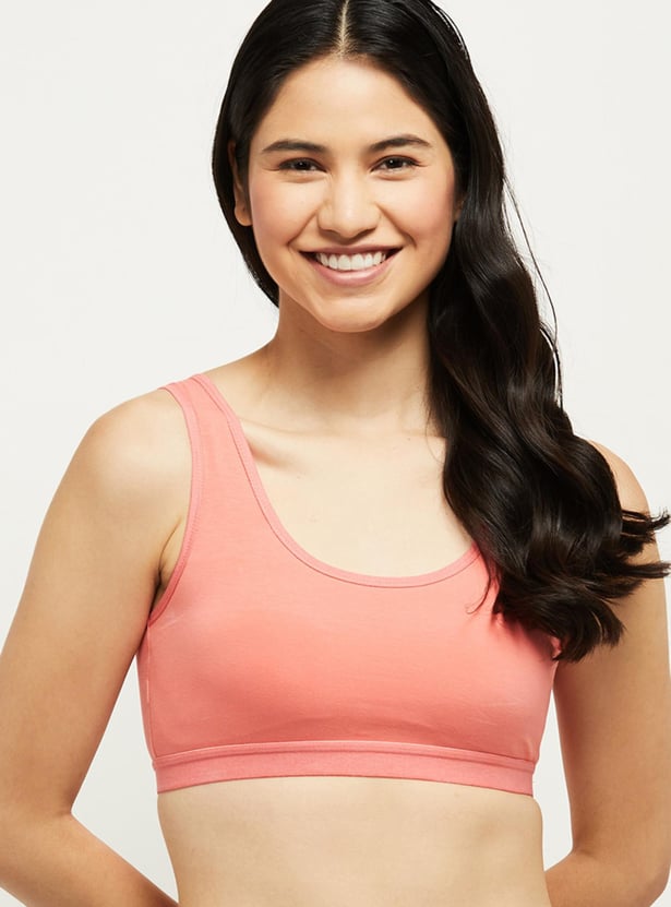 Printed T-shirt Bra - Pack of 2