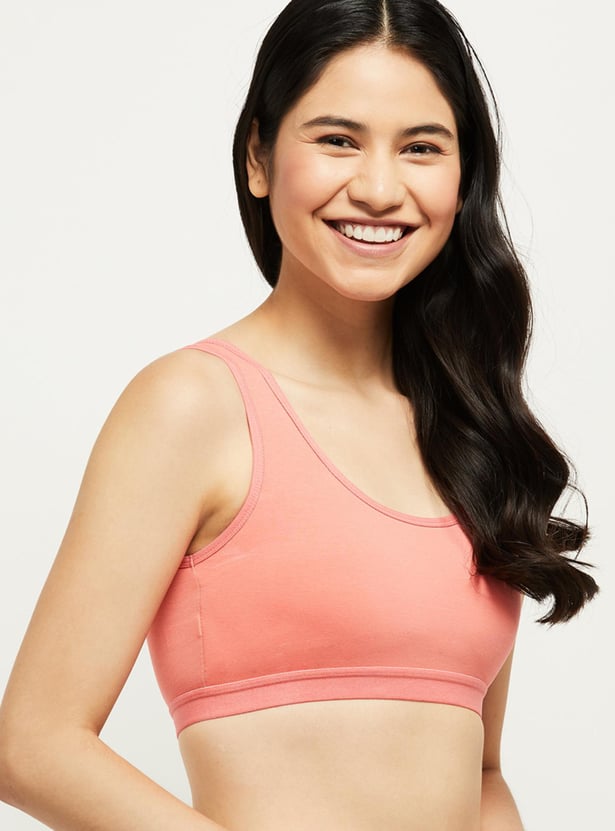 Printed T-shirt Bra - Pack of 2
