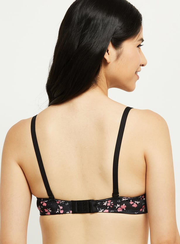 Printed Padded Bra - Pack of 2