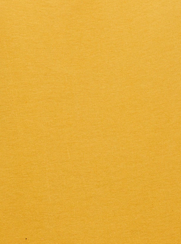 Women Printed T-shirt With Drawstring Waist Pyjamas