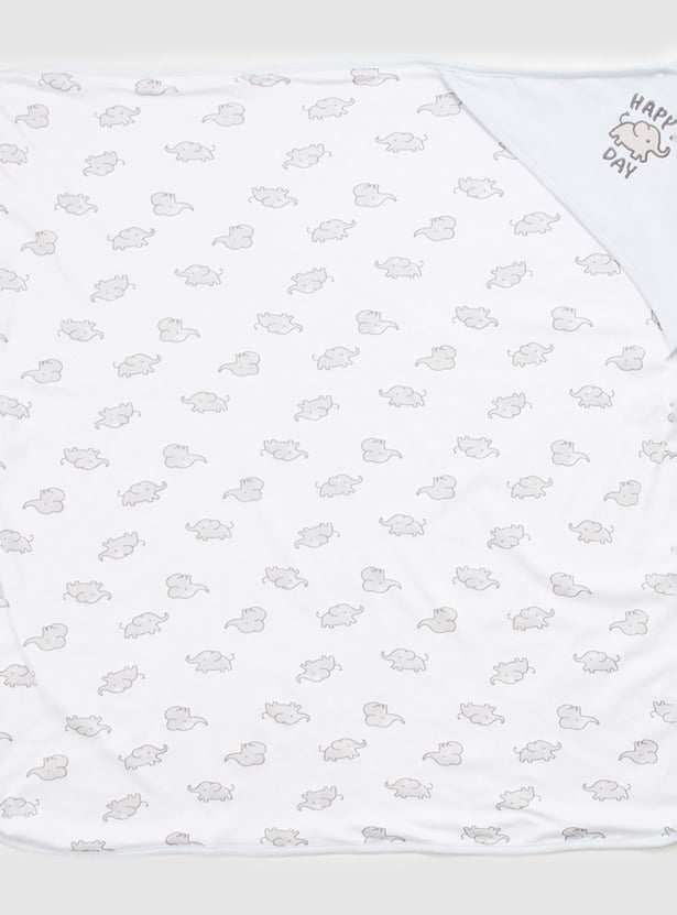 Boys Printed Hooded Blanket