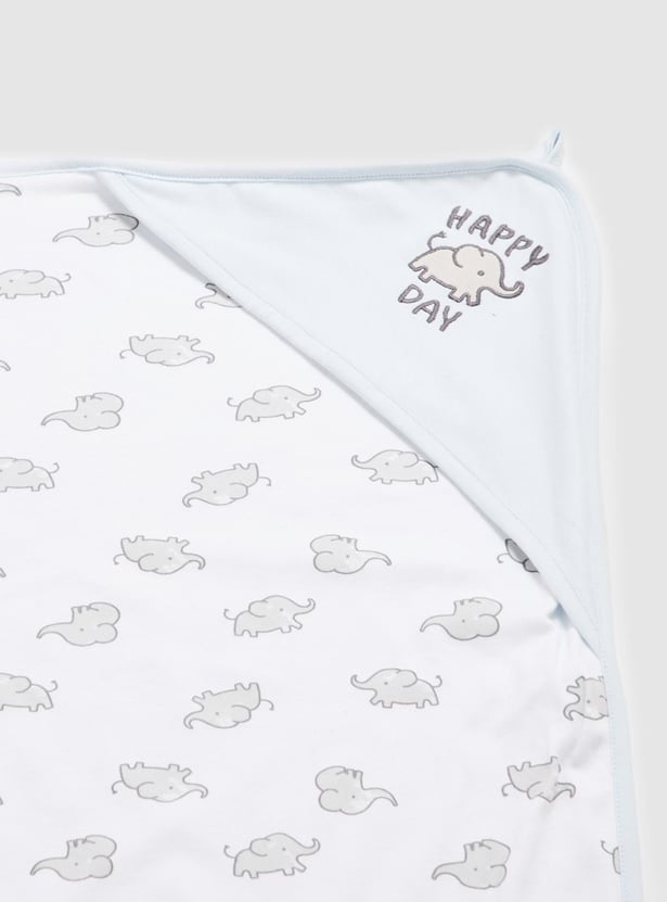 Boys Printed Hooded Blanket