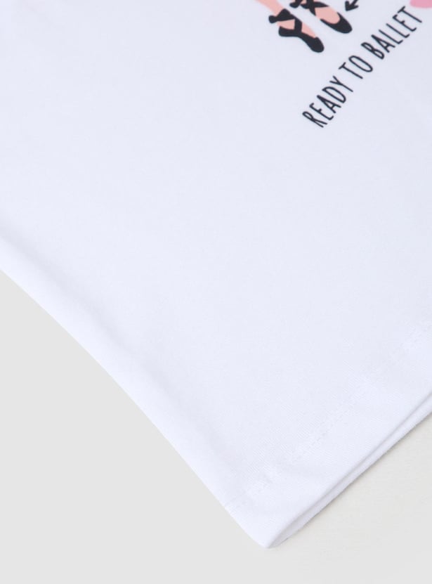 Girls Graphic Printed T-shirt