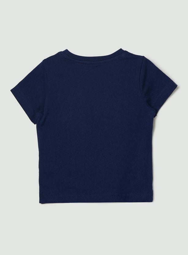 Boys Printed Crew Neck T-shirt