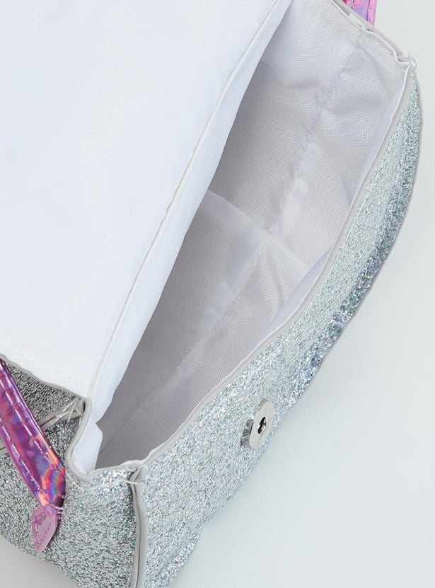 Girls Shimmery Sling Bag
