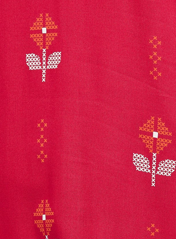 Women Printed Straight Kurta